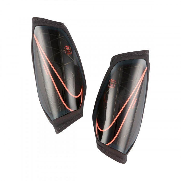 Parastinchi Nike Protegga Anthracite Bright Mango Black Negozio Di Calcio Fútbol Emotion