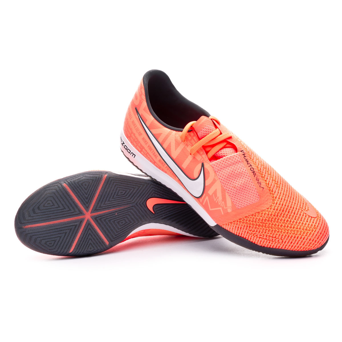Zapatilla Nike Zoom Phantom Venom Pro IC Bright mango-White-Orange pulse -  Tienda de fútbol Fútbol Emotion