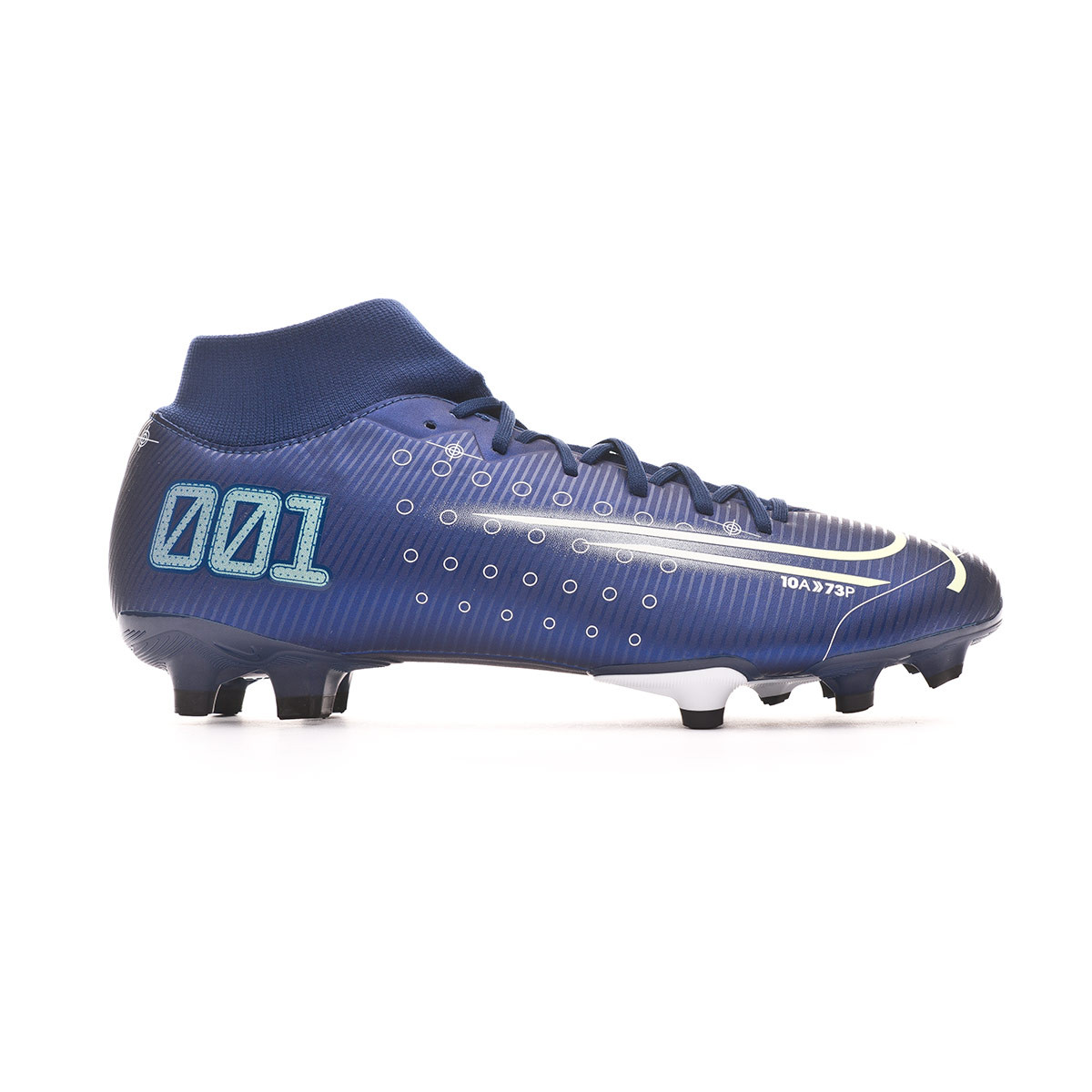 blue nike cleats football