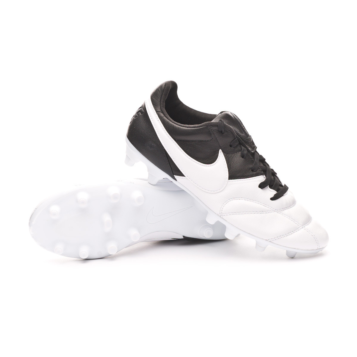 nike premier ii fg black white