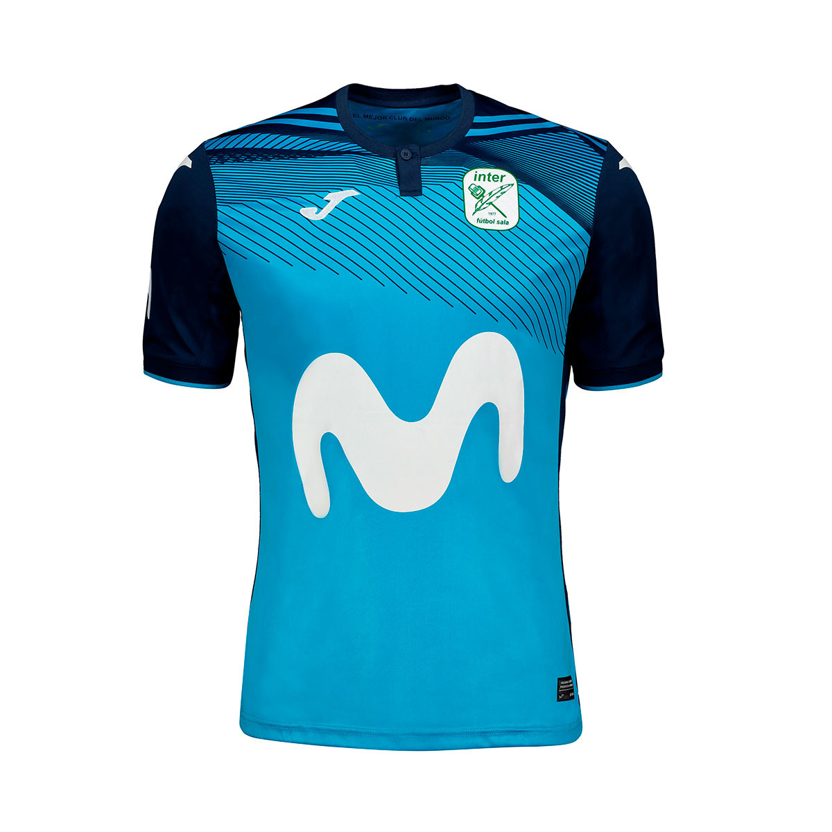 Camiseta Joma Movistar Inter FS Primera Equipación 2019-2020 Azul - Tienda  de fútbol Fútbol Emotion