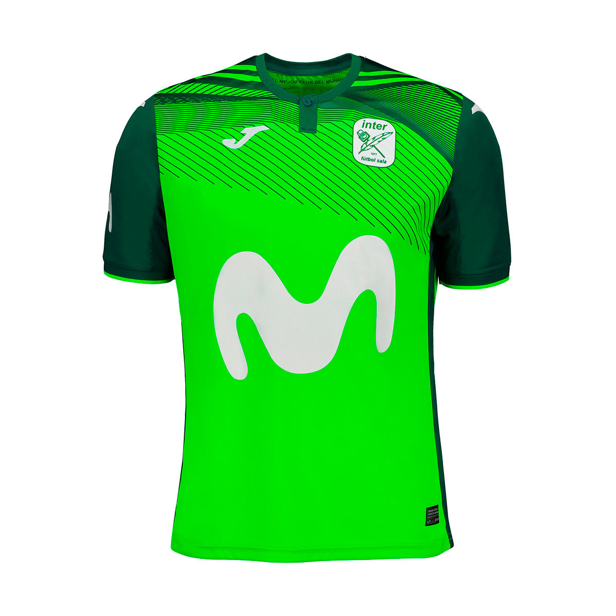 Camiseta Joma Movistar Inter FS Segunda Equipación 2019-2020 Verde - Tienda  de fútbol Fútbol Emotion