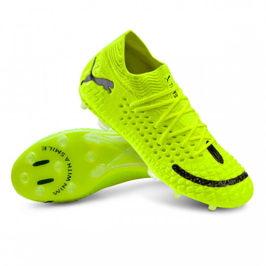 Football Boots Puma Future 4 1 Netfit Grizi Fg Ag Yellow Futbol Emotion