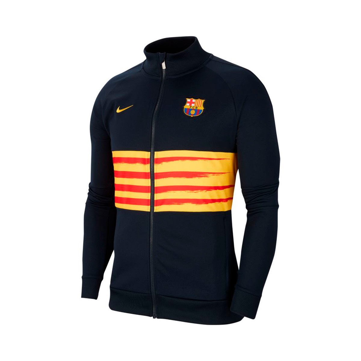 Jacket Nike FC Barcelona I96 2019-2020 Dark obsidian-Varsity maize - Football store Fútbol Emotion