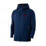 Paris Saint-Germain NSW Tech Hoodie CL 2019-2020 Midnight navy-University red