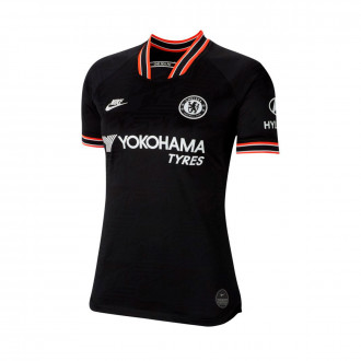 Camisola Nike Chelsea FC Breathe Stadium SS Equipamento Alternativo 2019-2020 Mulher Black-White