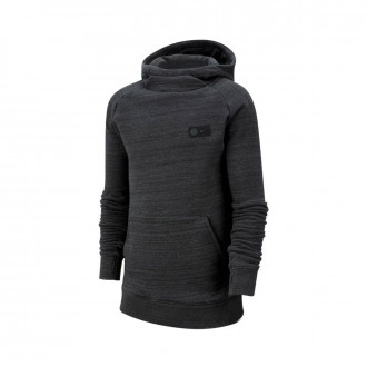 Sweatshirt Nike Chelsea FC GFA Fleece Hoodie CL 2019-2020 Niño Anthracite-Dark grey-Rush orange