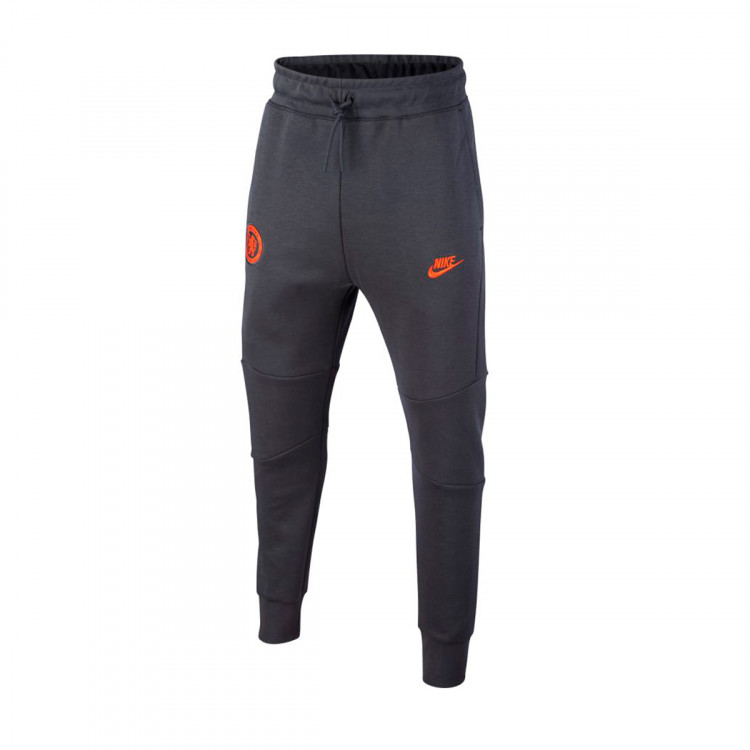 nike tech fleece pants orange