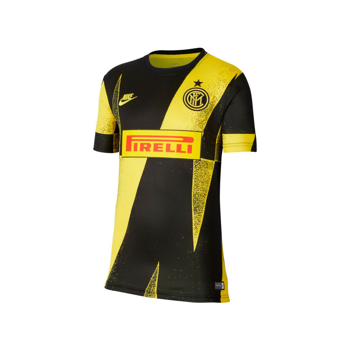 inter yellow jersey