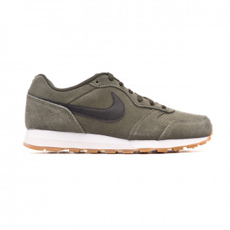 Sapatilha Nike MD Runner II Suede Sequoia-Black-Lawn-Gum light brown
