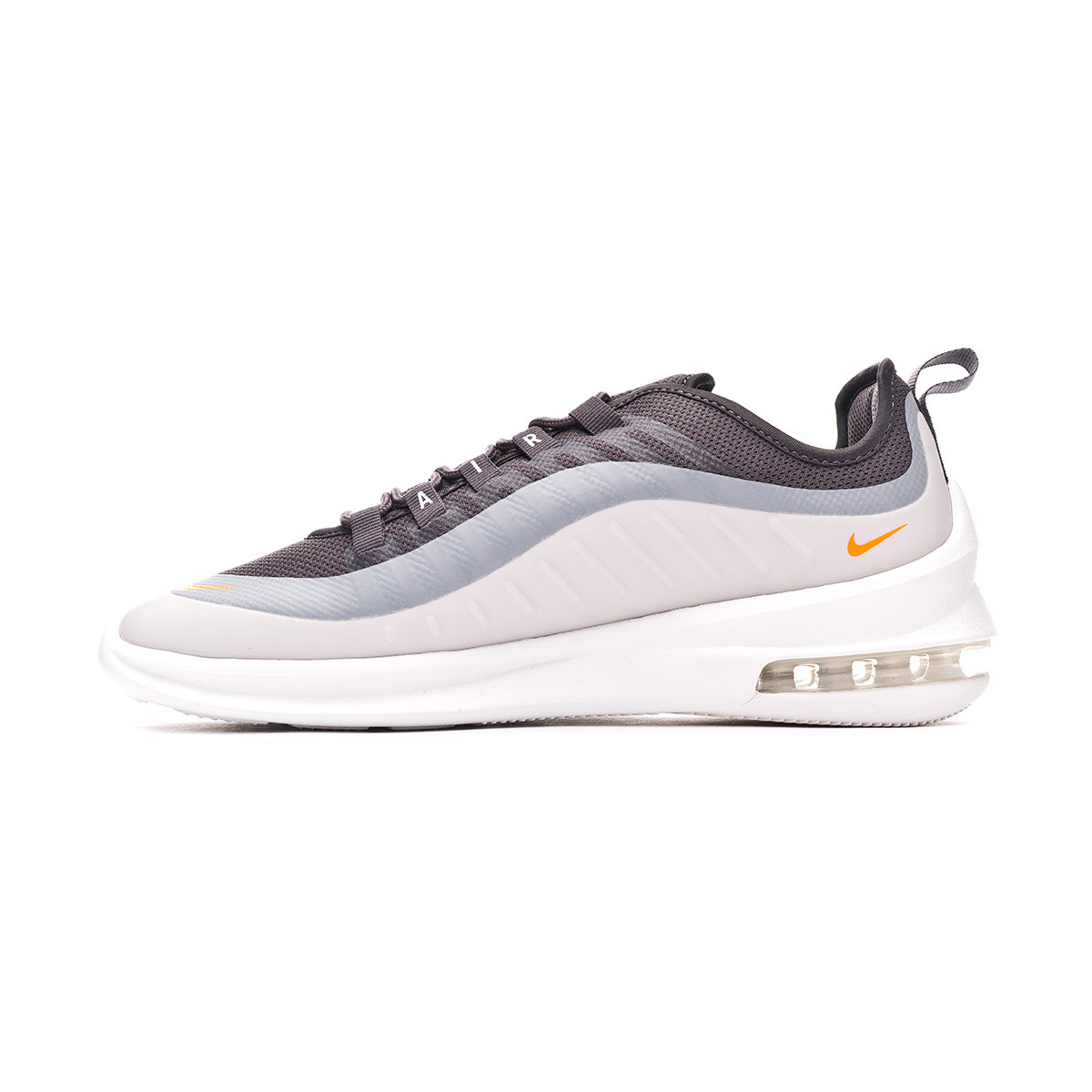 nike air max axis grey black orange