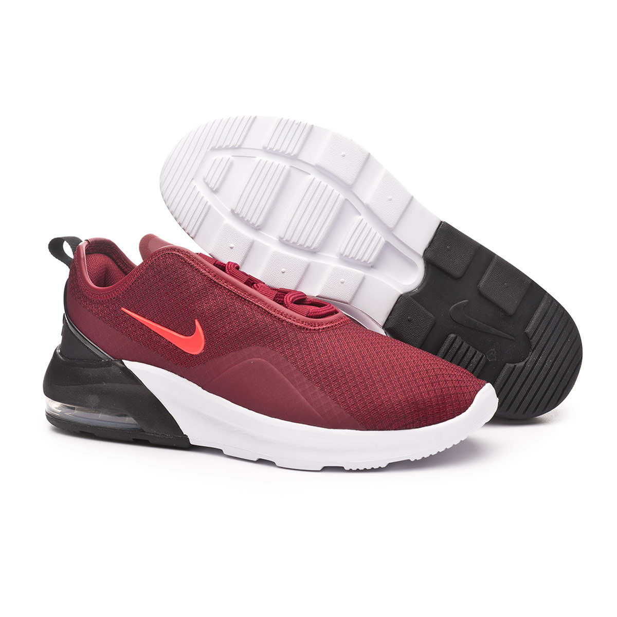 red nike air max motion