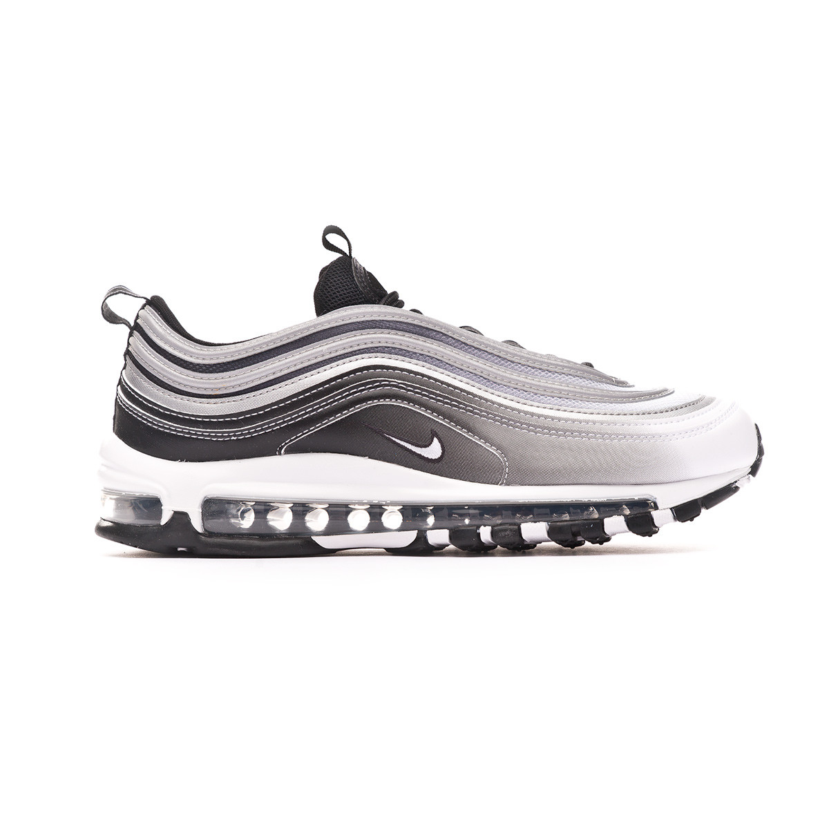 nike air max 97 trainers in silver