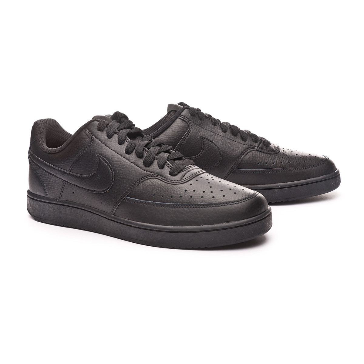 nike court vision low all black