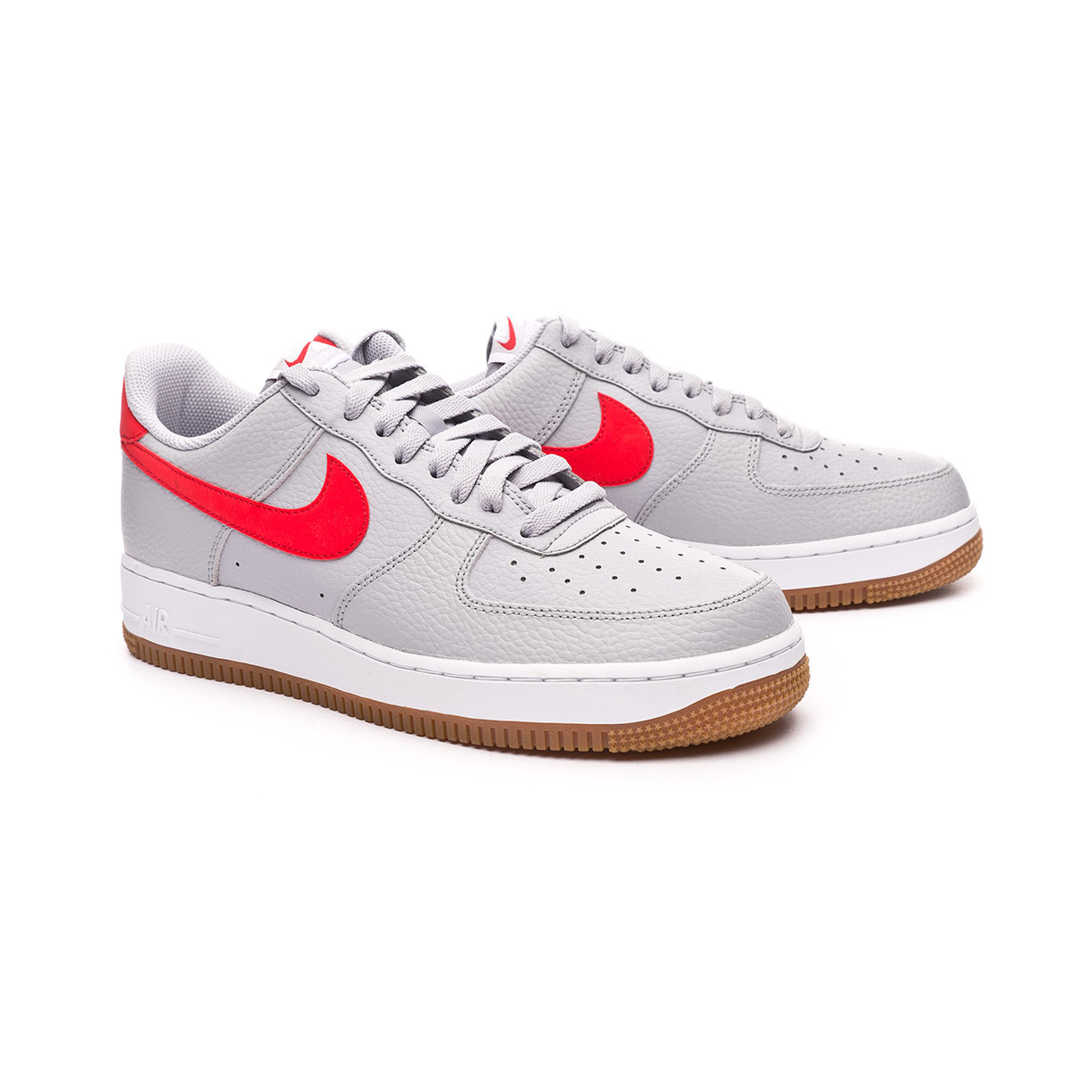 Zapatilla Nike Air Force 1 Wolf grey-University red-White - Tienda de  fútbol Fútbol Emotion