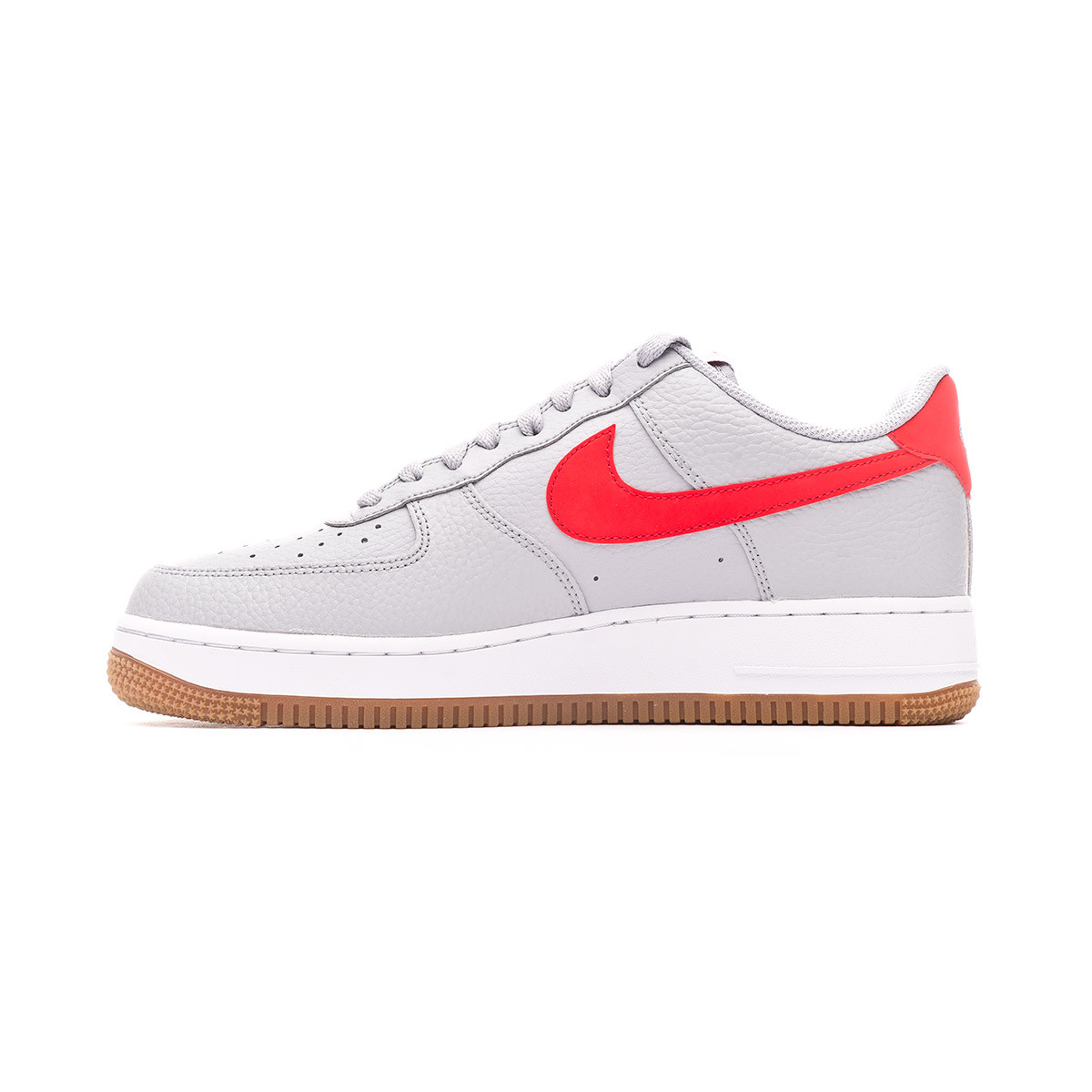 nike air force 1 wolf grey university red