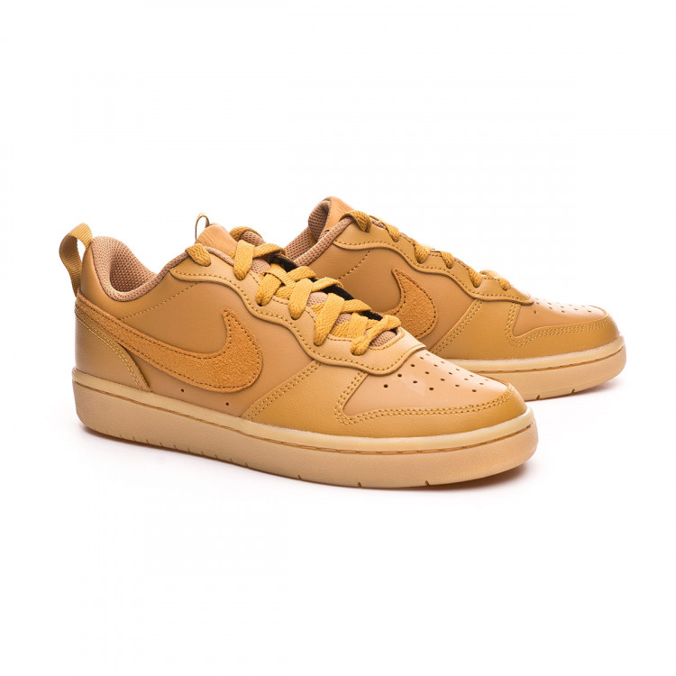 Scarpe Nike Court Borough Low II Bambino Wheat-Gum light brown - Negozio di  calcio Fútbol Emotion