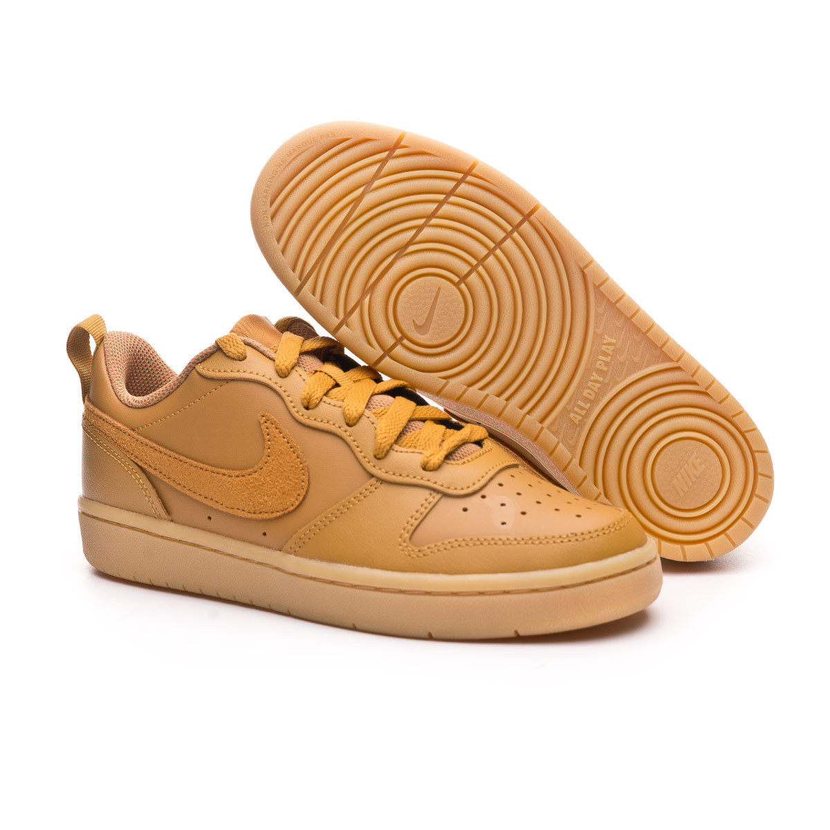 nike court borough low 2 brown 