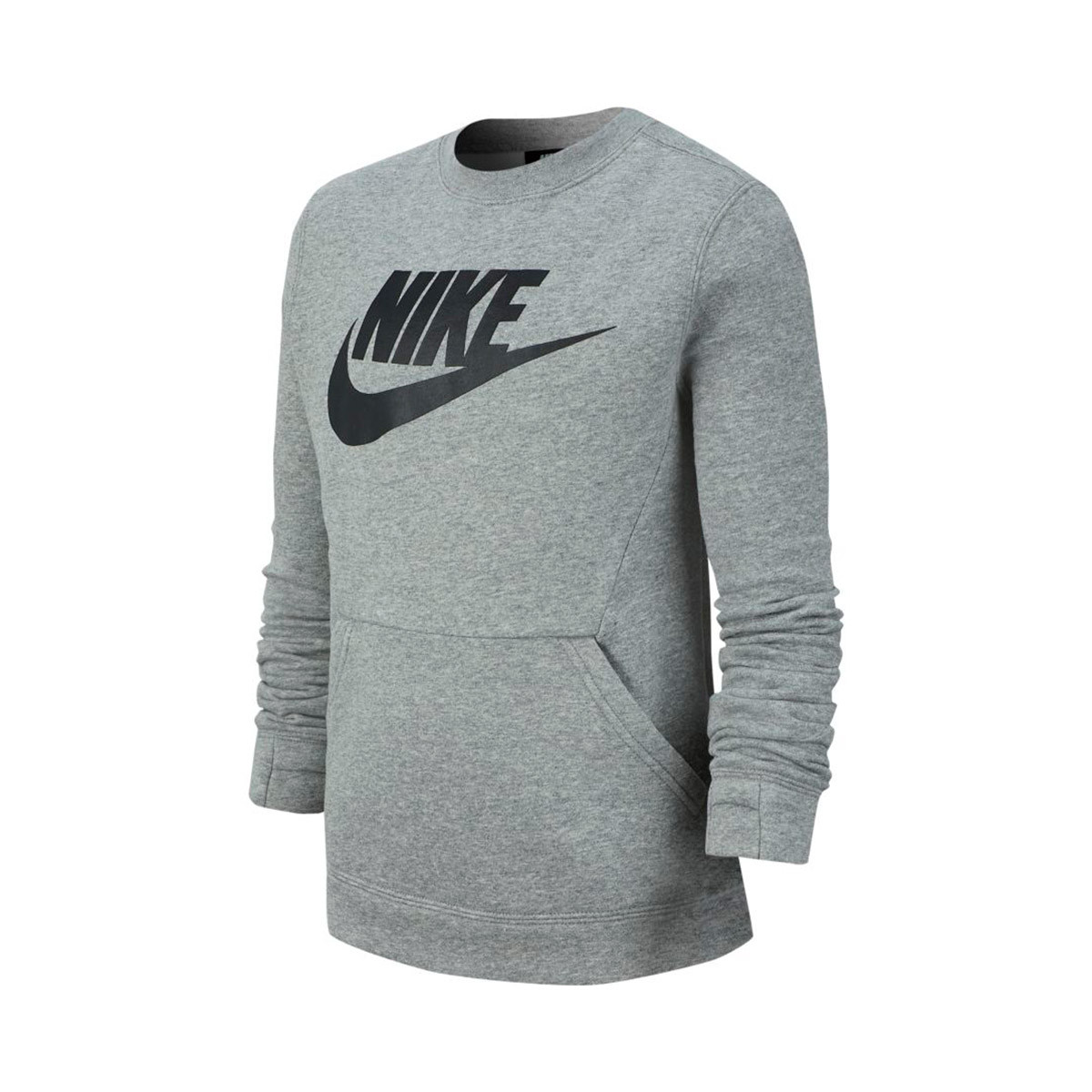 Sudadera Nike Sportswear Niño Dark Grey heather-Black - Tienda de fútbol  Fútbol Emotion