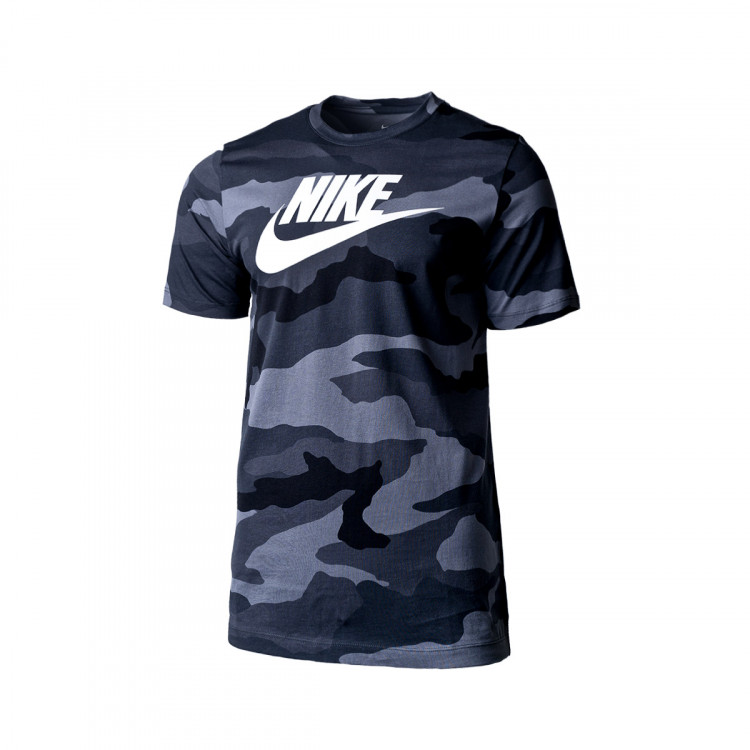 Camiseta Nike NSW SS Camo I Dark grey-Anthracite-White - Tienda de fútbol  Fútbol Emotion