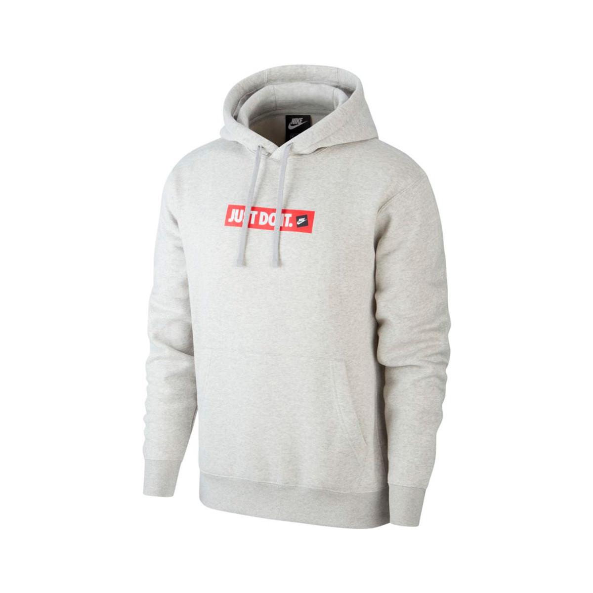 grey just do it hoodie