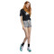 Camiseta Nike Sportswear Essentials Crop Icon Futura Mujer