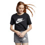 Sportswear Essential Cropped Icon Mujer Black-White