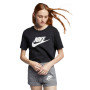Sportswear Essentials Crop Icon Futura Mujer Black-White