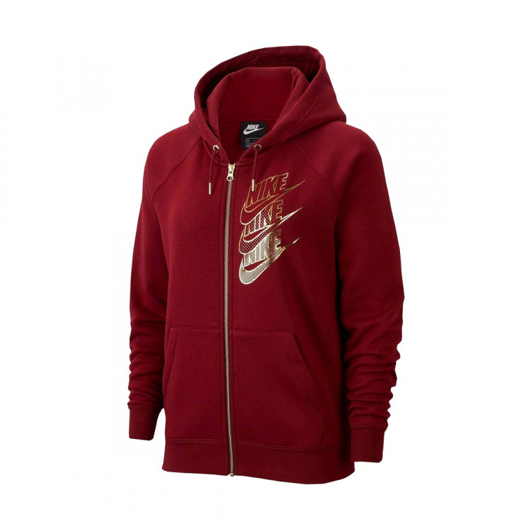 sudadera nike granate