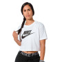 Sportswear Essential Cropped Icon Mujer White-Black