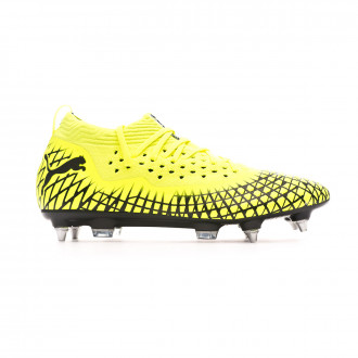 Chuteira Puma Future 4.2 NETFIT MxSG Yellow alert-Puma black