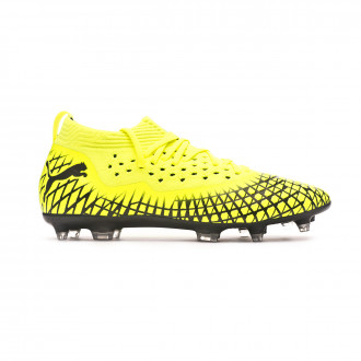 Chuteira Puma Future 4.2 NETFIT FG/AG Yellow alert-Puma black