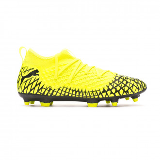 Chuteira Puma Future 4.3 NETFIT FG/AG Yellow alert-Puma black
