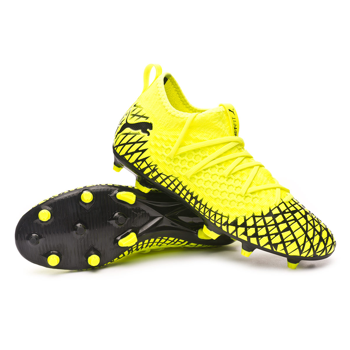 puma yellow boots