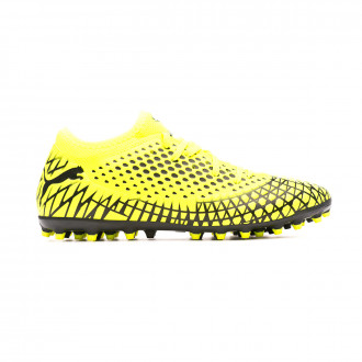 Chuteira Puma Future 4.4 MG Yellow alert-Puma black