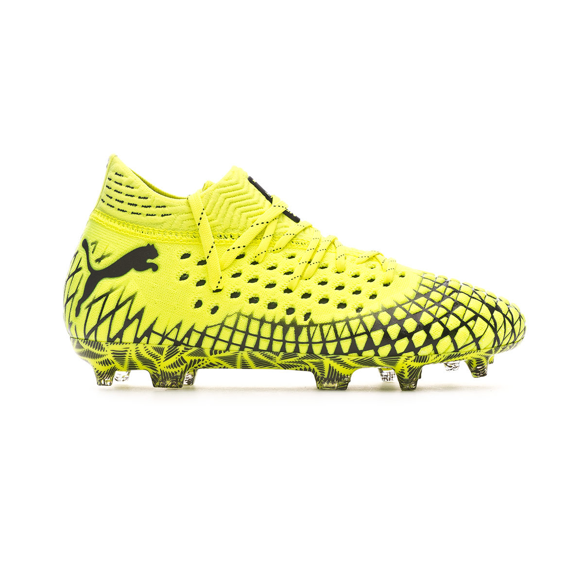 Bota de fútbol Puma Future 4.1 NETFIT FG/AG Niño Yellow alert-Puma black -  Tienda de fútbol Fútbol Emotion