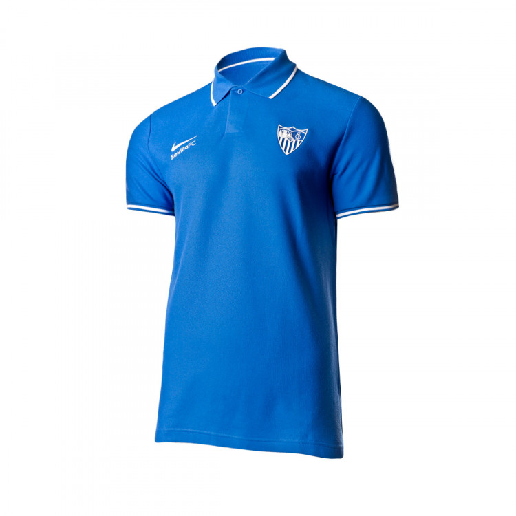 Polo Nike Sevilla FC Paseo 2019-2020 Blu - Negozio di calcio Fútbol Emotion