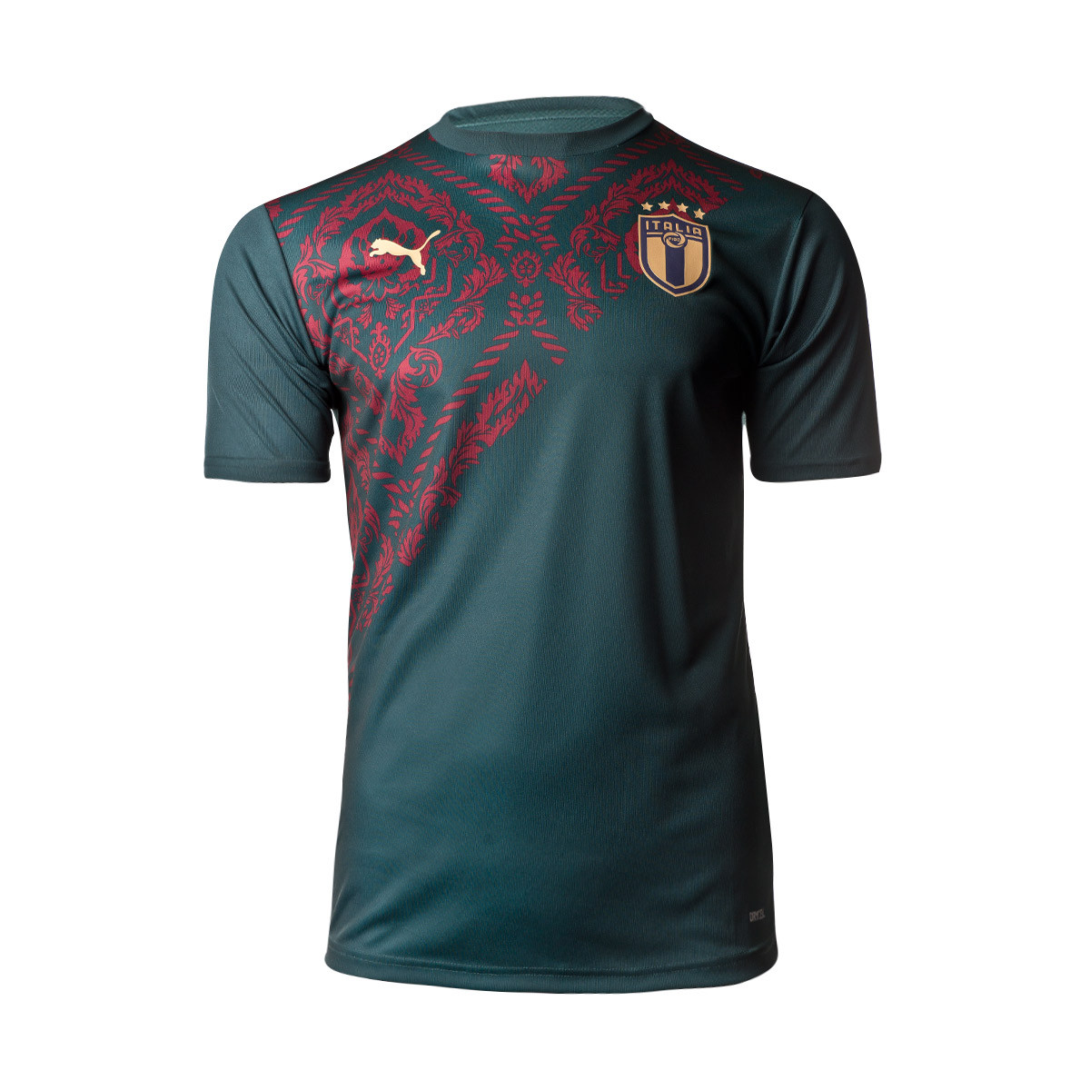 Camiseta Puma Italia Stadium Tercera Equipación 2019-2020 Ponderosa  Pine-Cordovan - Tienda de fútbol Fútbol Emotion