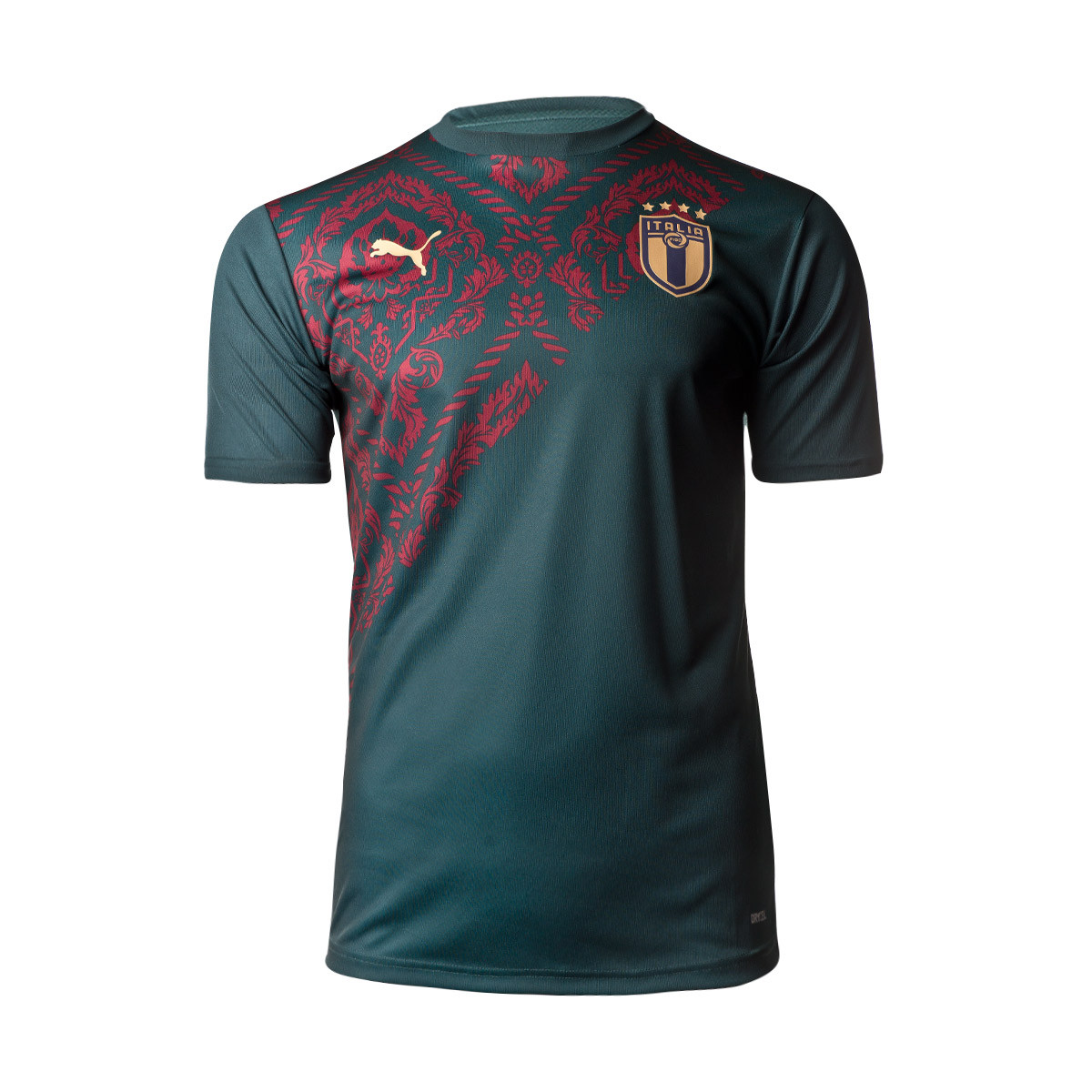 Jersey Puma Italia Stadium Tercera Equipación 2019-2020 Ponderosa  Pine-Cordovan - Football store Fútbol Emotion