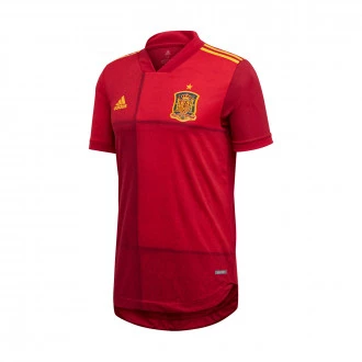 Camiseta España Primera Equipación Authentic 2020-2021 Victory Red