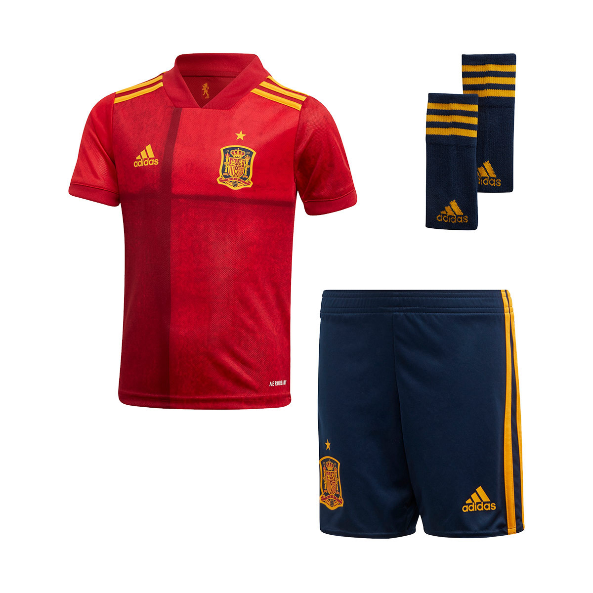 Marchitar República tarjeta Conjunto adidas España Primera Equipación 2020-2021 Niño Victory Red -  Fútbol Emotion