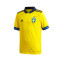 Camiseta Suecia Primera Equipación 2020-2021 Niño Yellow-Night Indigo