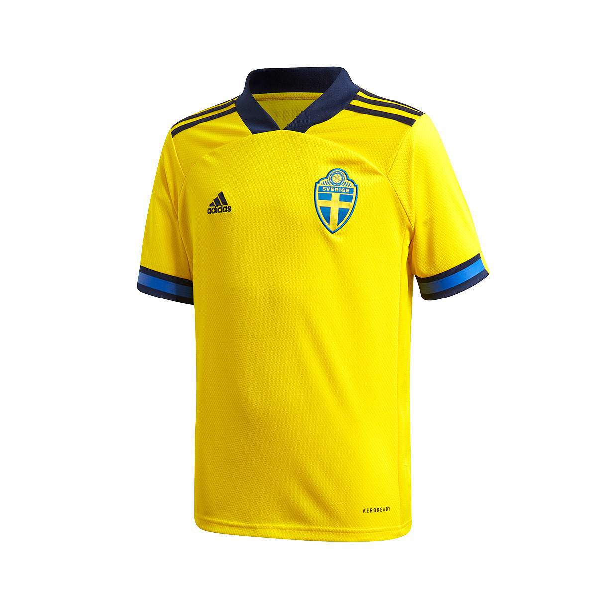 Camiseta adidas Suecia Primera Equipación 2019-2020 Niño Yellow-Night  indigo - Tienda de fútbol Fútbol Emotion