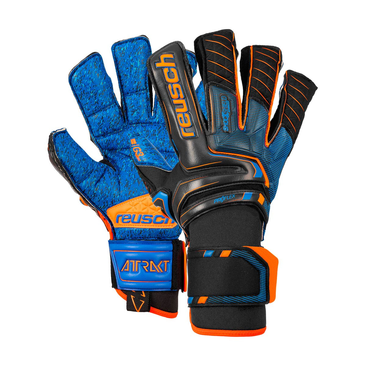 Reusch Attrakt G3 Fusion Goaliator Goalkeeper Gloves Size