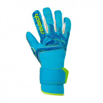 Luvas Reusch Attrakt Pro AX2 Evolution NC aqua blue / bright green / aqua blue