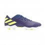 NEMEZIZ MESSI 19.3 FG Tech indigo-Signal green-Glory purple