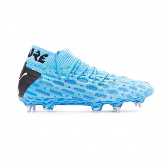 Chuteira Puma Future 5.1 NETFIT MxSG Luminous Blue-Nrgy Blue-Puma Black-Pink Alert