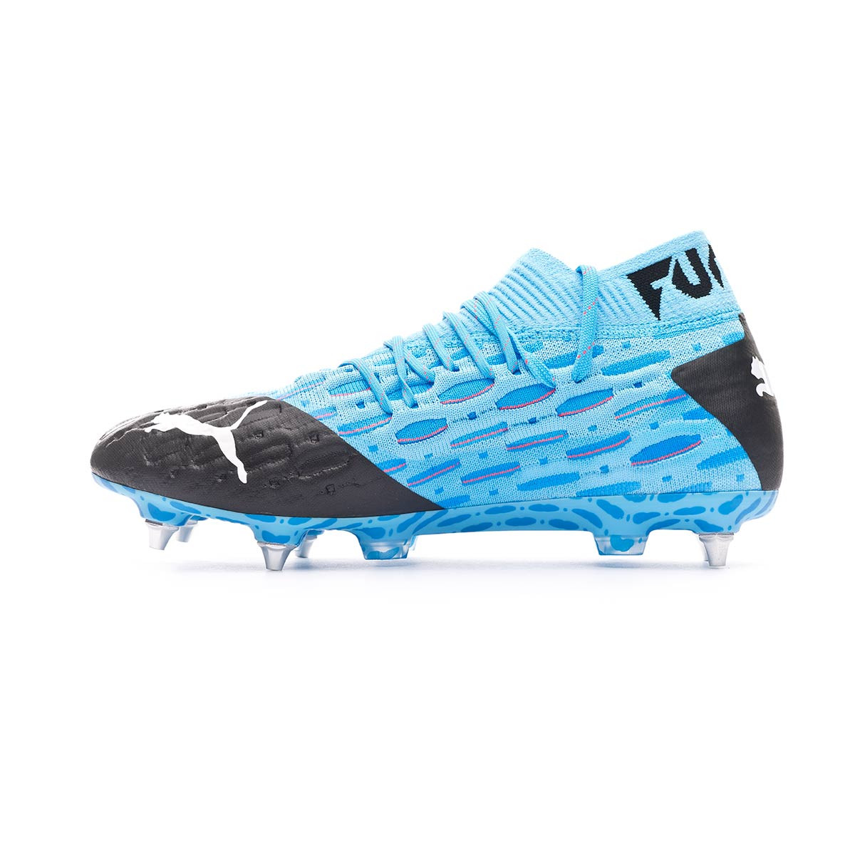 blue puma football boots