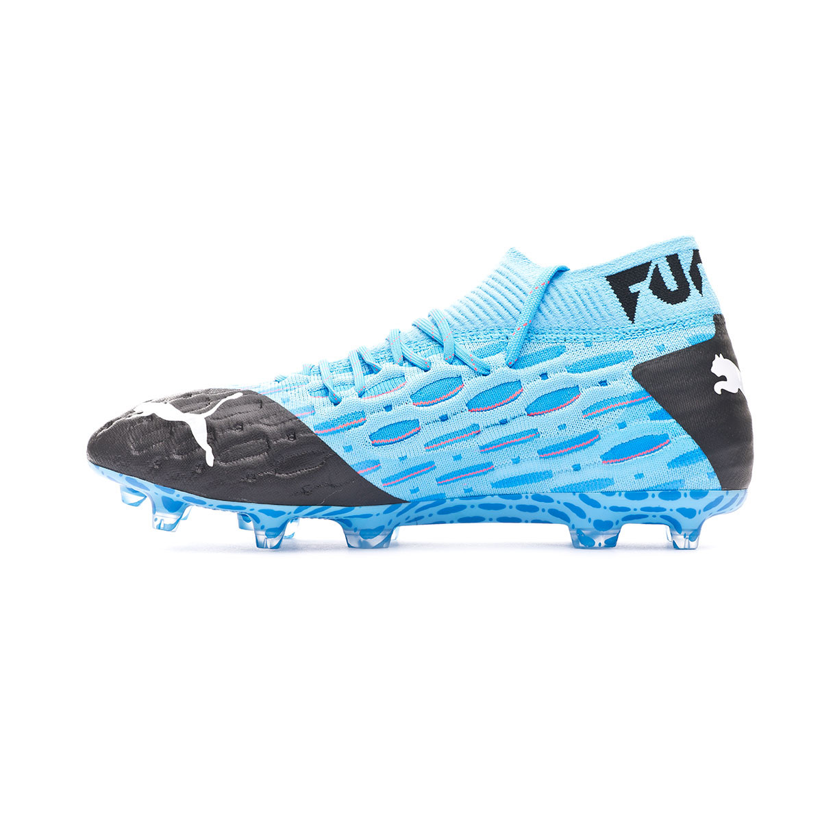 Football Boots Puma Future 5.1 NETFIT FG/AG Luminous Blue-Nrgy Blue-Puma  Black-Pink Alert - Football store Fútbol Emotion