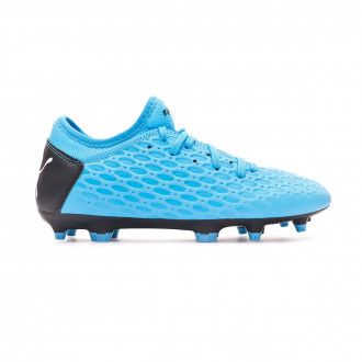 Chuteira Puma Future 5.4 FG/AG Niño Luminous Blue-Nrgy Blue-Puma Black-Pink Alert
